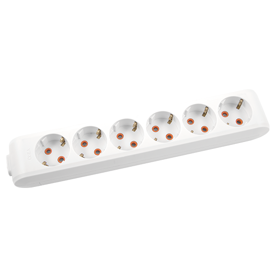 Multi-Let Çocuk Korumalı Topraklı Klemensli 6'Lı Viko 90113600