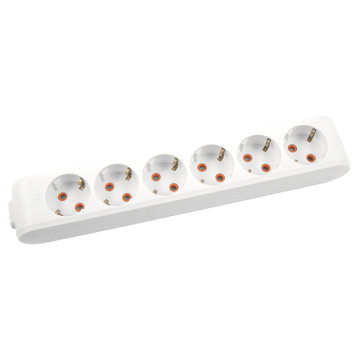 Multi-Let Çocuk Korumalı Topraklı Klemensli 6'Lı Viko 90113600