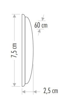 Yatay Ledli Bant Armatür Günışığı 18W Cata CT-2474G