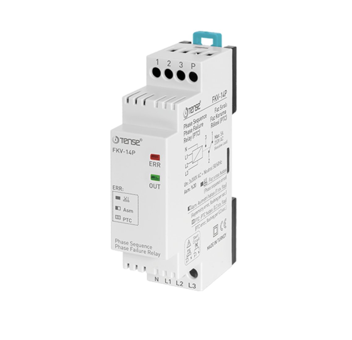W Otomat Tip Faz Sıralı Ptc'Li Motor Koruma  Tense FKV-14P