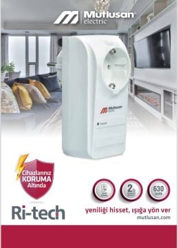 Mutlusan Tekli Şok Korumalı Priz (001 888 100004 00 00)