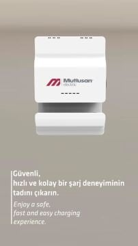 Mutlusan Elektrikli Elektrikli Araç Şarj İstasyonu (001 191 022002 00 00)