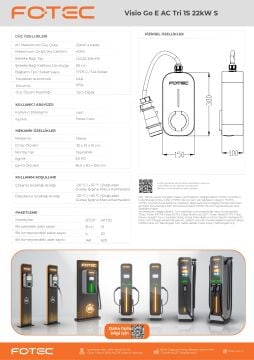 Fotec Elektrikli Araç Şarz Cihazı
