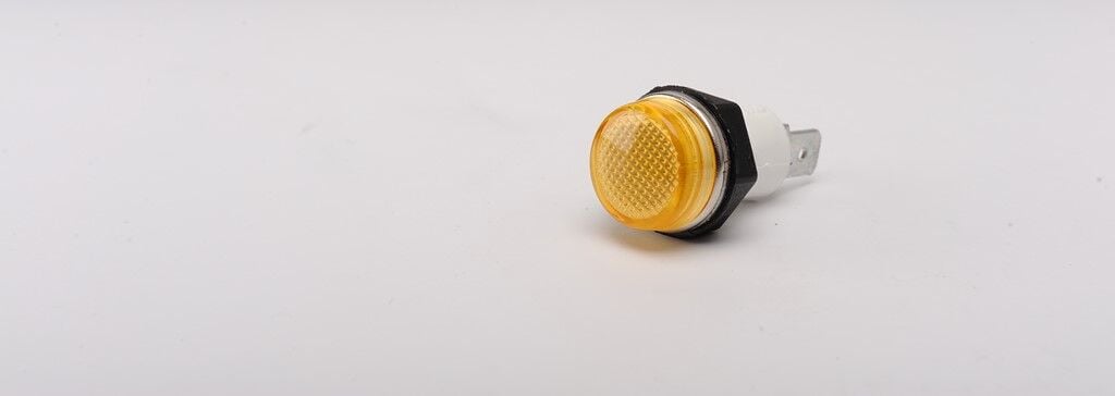 Emas S Serisi Plastik 230V AC Sarı 14 mm Sinyal