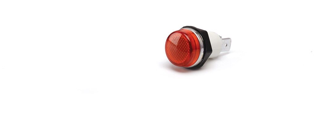 Emas S Serisi Plastik 230V AC Kırmızı 14 mm Sinyal