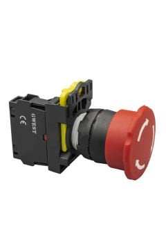 Acil Stop Buton Kırmızı Sk 22Mm A5-01ZS Gwest  SK A5-01ZS