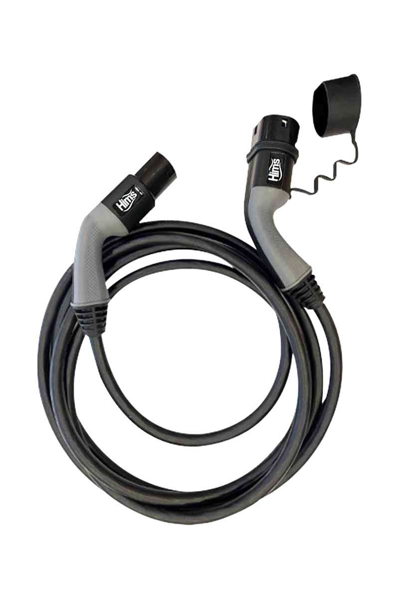 Destekli Elektrikli Araç Şarj Kablosu  22kW 5m Hims HCC-22T2-5