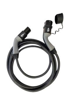 Destekli Elektrikli Araç Şarj Kablosu  22kW 5m Hims HCC-22T2-5