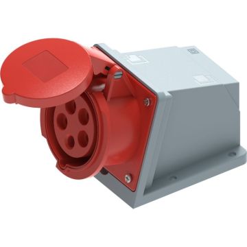 Eğik Duvar Priz 5/16A. 90° Byes BY50-144