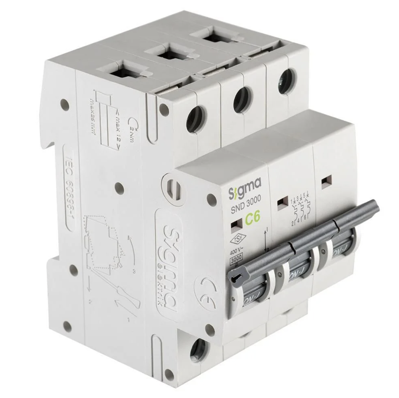 Otomatik Sigorta C3X6A 3Ka Sigma 3SM306C