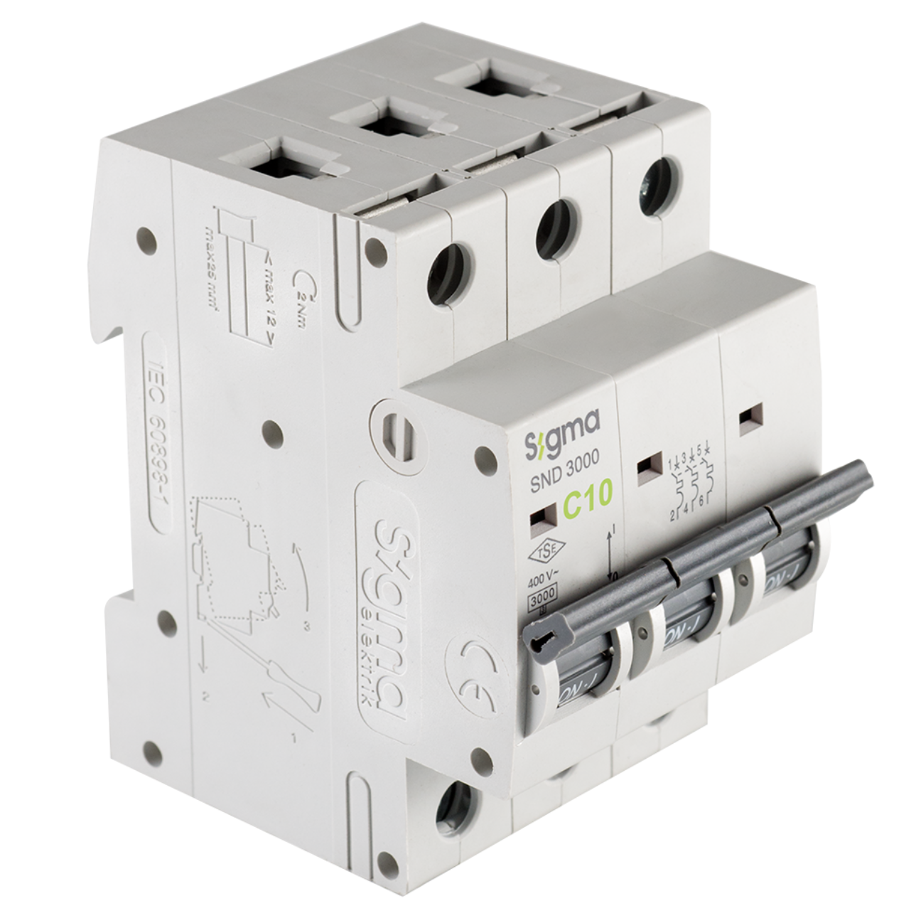 Otomatik Sigorta C3X10A 3Ka Sigma 3SM310C