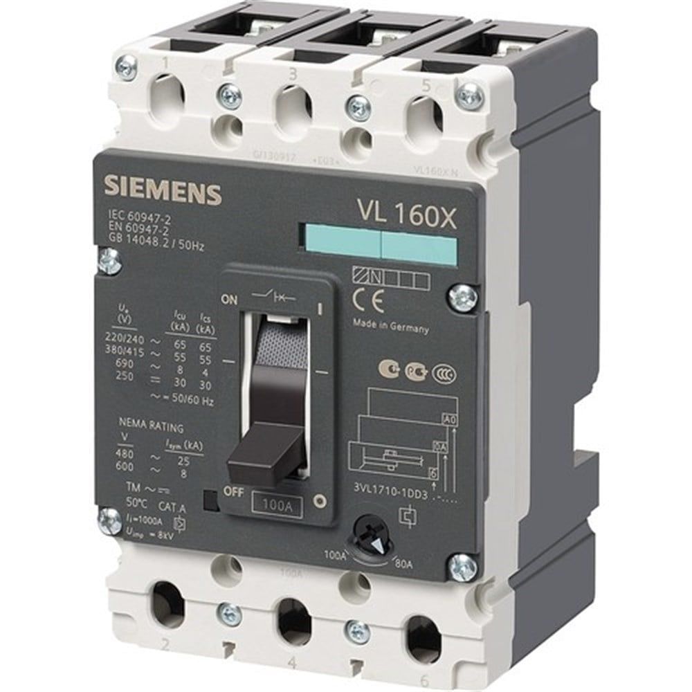 Kompak Şalter 50-63A Siemens 3VL1706-1DD33-0AA0