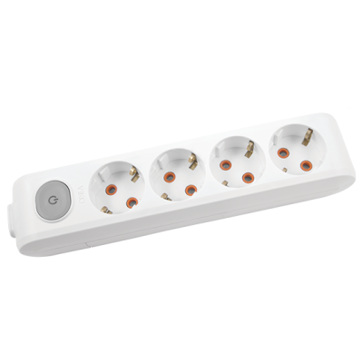 Multi-Let Anahtarlı Çocuk Korumalı Topraklı Klemensli 4'Lü Viko 90117400