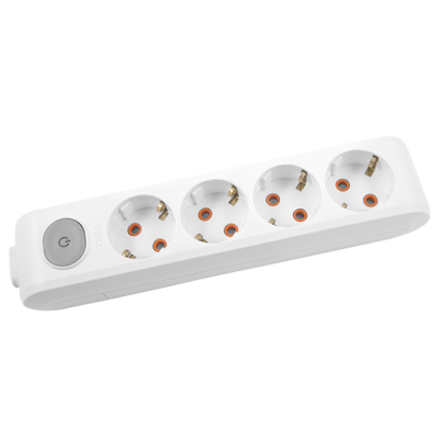 Multi-Let Anahtarlı Çocuk Korumalı Topraklı Klemensli 4'Lü Viko 90117400