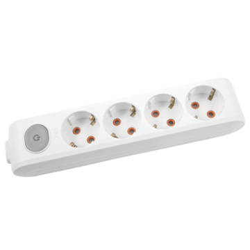 Multi-Let Anahtarlı Çocuk Korumalı Topraklı Klemensli 4'Lü Viko 90117400