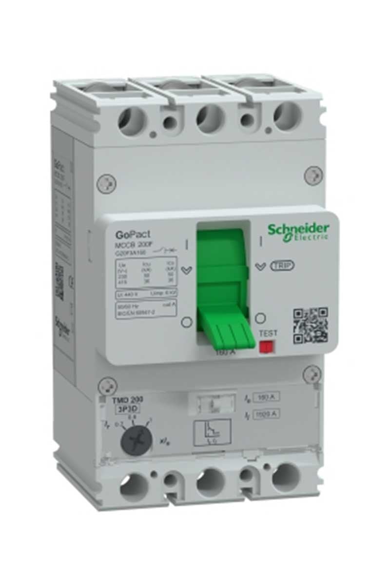 Gopact Mccb Ayar Sahalı Kompak Şalter  200F 3P3D 160A Schneider G20F3A160