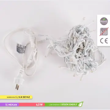 ACK AS90-00100 10m 220V 3000K Günışığı 100 Ledli Eklenebilir Led Işık