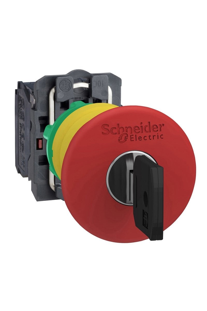 Electric Kırmızı Acil Durdurma Butonu 1Nk Schneider XB5AS9442