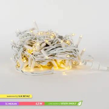ACK AS90-00100 10m 220V 3000K Günışığı 100 Ledli Eklenebilir Led Işık