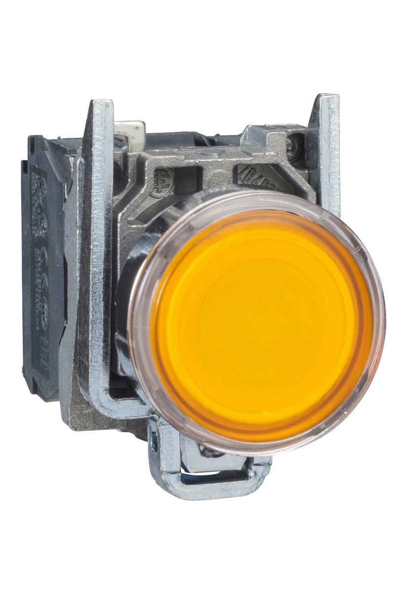 Işıklı Turuncu Buton  Schneider XB4BW3565
