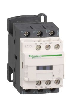 Kontaktörtör  380VAC 4kW 1NA+1NK Schneider LC1D09Q7