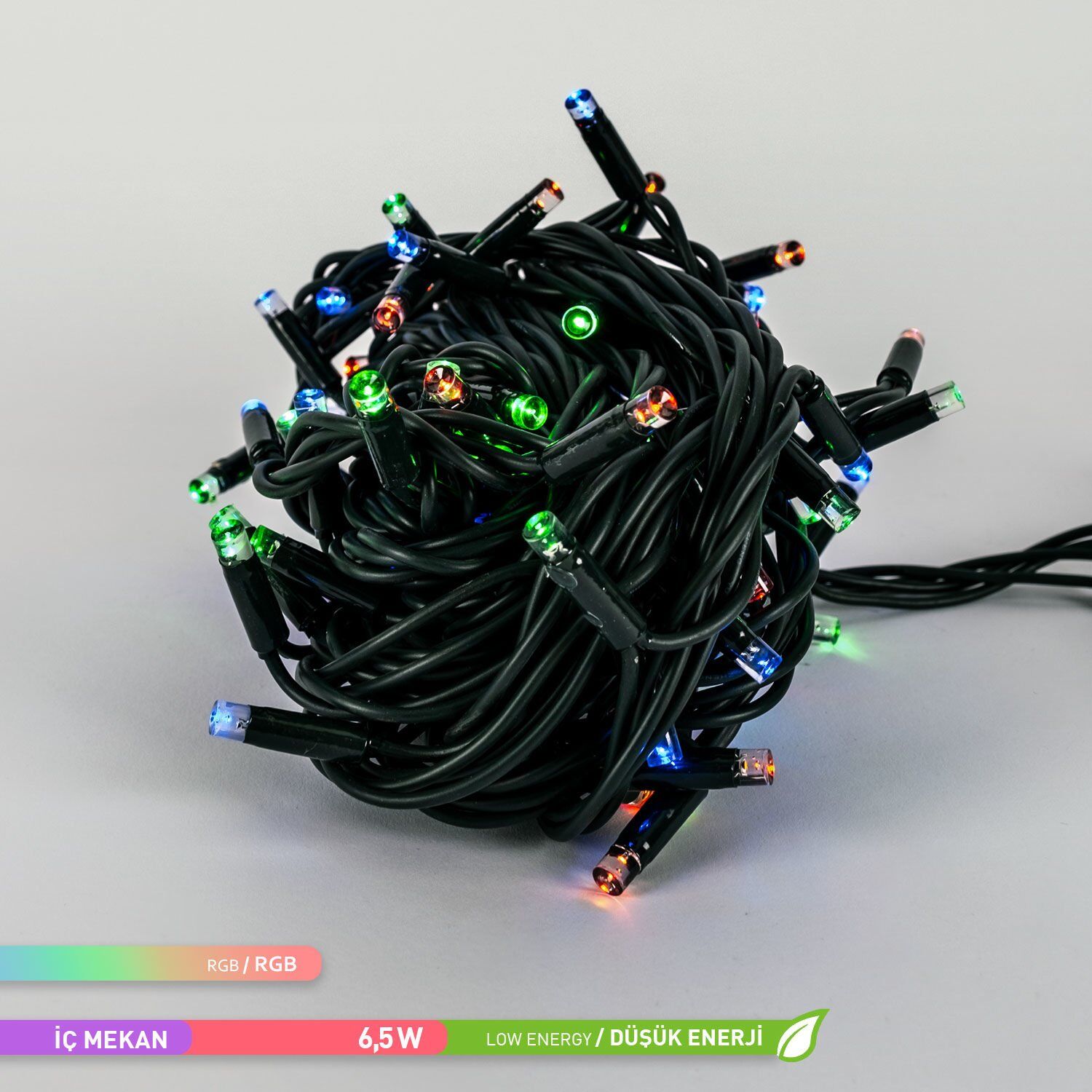 ACK Lüks Seri Modülatörlü LED RGB Işık AS90-00109