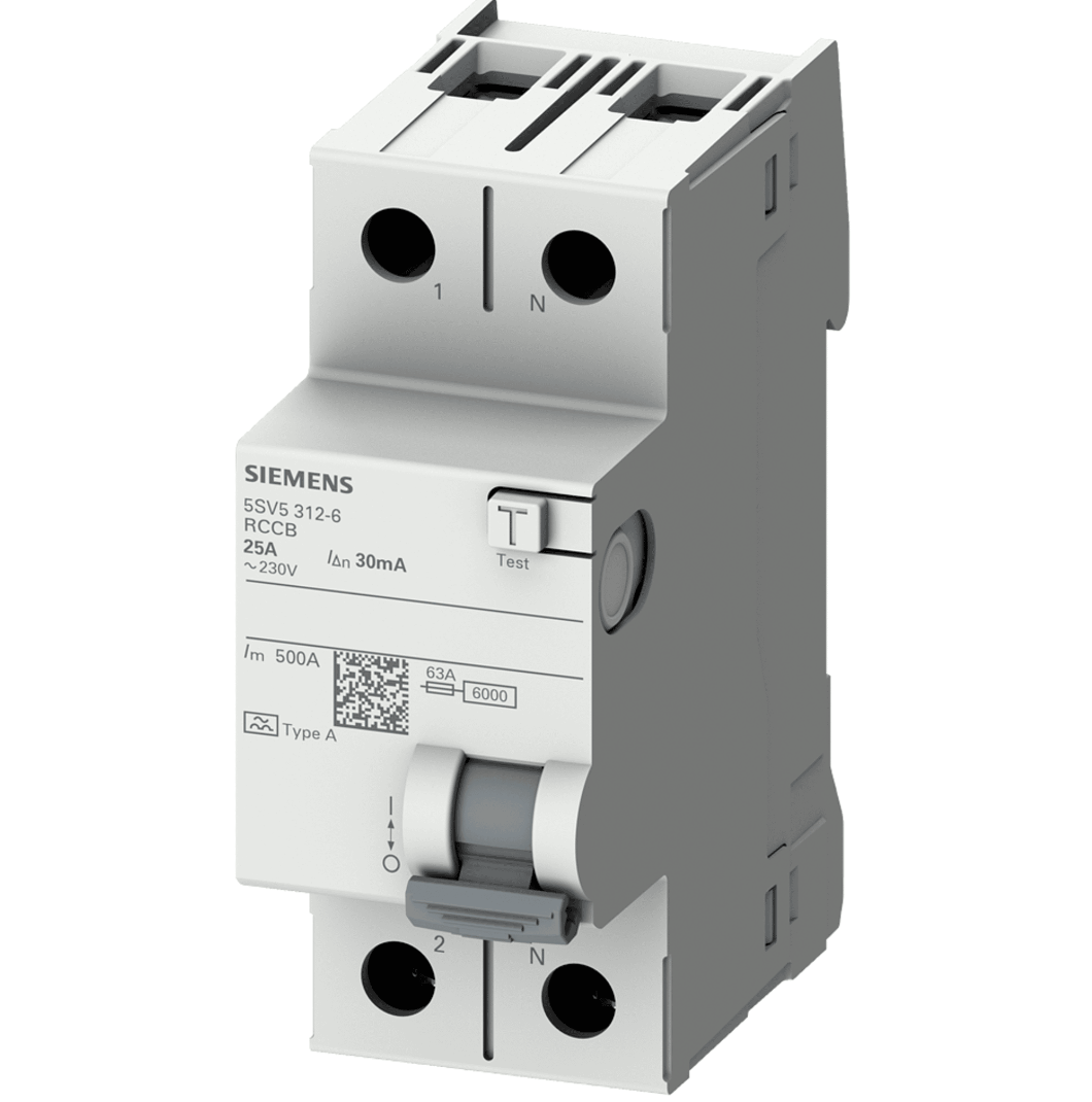 Ma Kaçak Akım Koruma Rölesi 5Sv 1X25A 30 Siemens 5SV5312-6