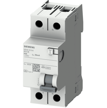 Ma Kaçak Akım Koruma Rölesi 5Sv 1X25A 30 Siemens 5SV5312-6