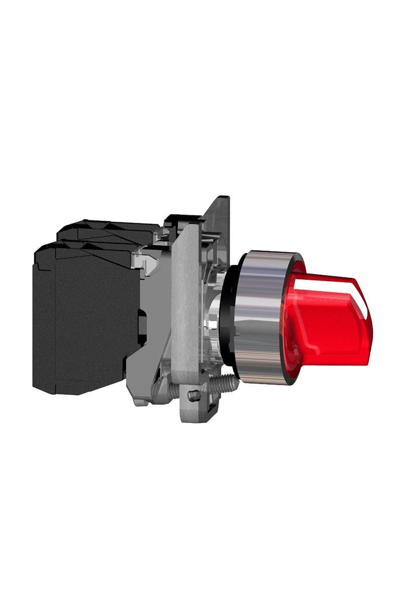 Işıklı Mantar Buton 24V  Sch XB4BK134B5
