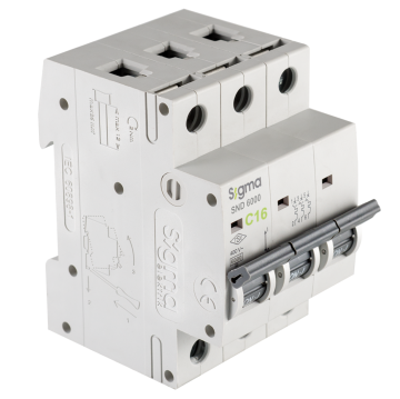 Otomatik Sigorta C3X16A 6Ka Sigma 6SM316C