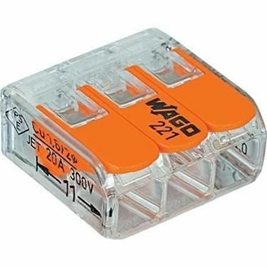 Çok Amaçlı Kompakt Klemens 3'Lü Wago WAGO 221-413