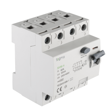 Kaçak Akım Rölesi 4X25A 30Ma Sigma SHM4025030