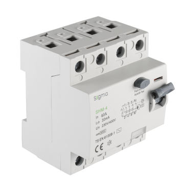 Kaçak Akım Rölesi 4X63A 300Ma Sigma SHM4063300