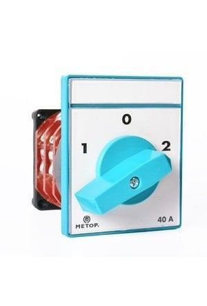 Fazlı Kutup Değiştirici Şalter  125A 3 Metop MT 029 3X125A