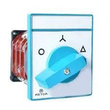 Trifaze Yıldız Üçgen Motor Motor Şalteri 3x100A -100A Metop MT 031 100A