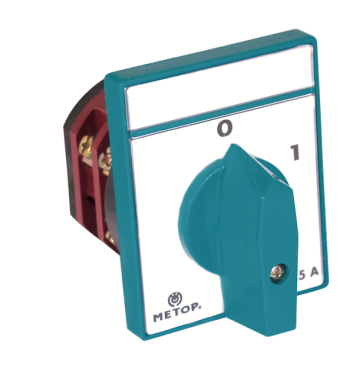 Monofaze Pako Şalter 1x25A 0-1-25A Metop MT 015 25A