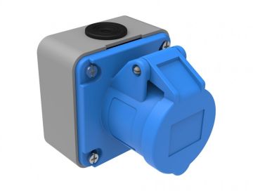 Düz Duvar Priz 3X16 Bemis BC1-1403-2510