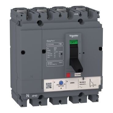 Kompak Şalter 4X200A 25Ka 140-200A Sch LV525312