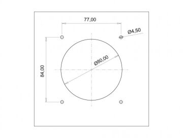 Eğik Makine Priz 4/32A. 45° Bemis BC1-3504-2420