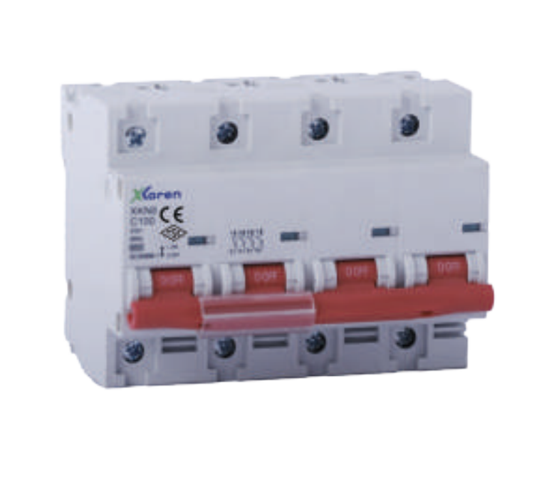 C Tipi H Serisi Otomatik Sigorta 6Ka 3P 100A Xkoren XKN06-H3-C100