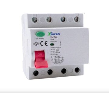 Ac Tipi Kaçak Akım Koruma 6Ka 4P 32A 30Ma Xkoren XKR 06-4AC30-032