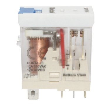 Tek Kontaktör Röle 24VDC Bedok  BAG1IN-24VDC