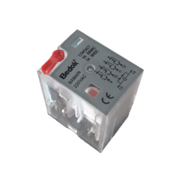 Enversör Kontaktör Role Pin Bam4ın-220Vac 5A 4 14 Bedok  BAM4IN-220VAC
