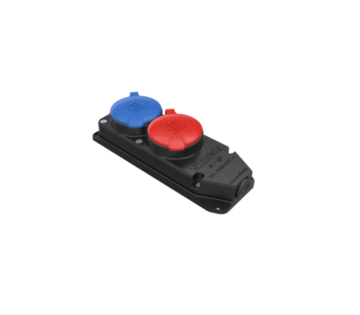 İkili Grup Priz Trifazze Monofaze 3/25A. Byes BY10-307