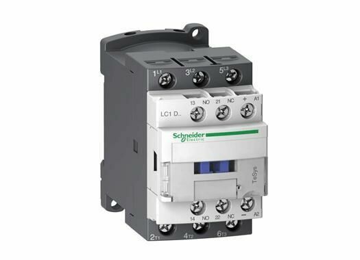 Kontaktörtör  24VDC 7.5kW 1NA+NK Schneider LC1D18BD