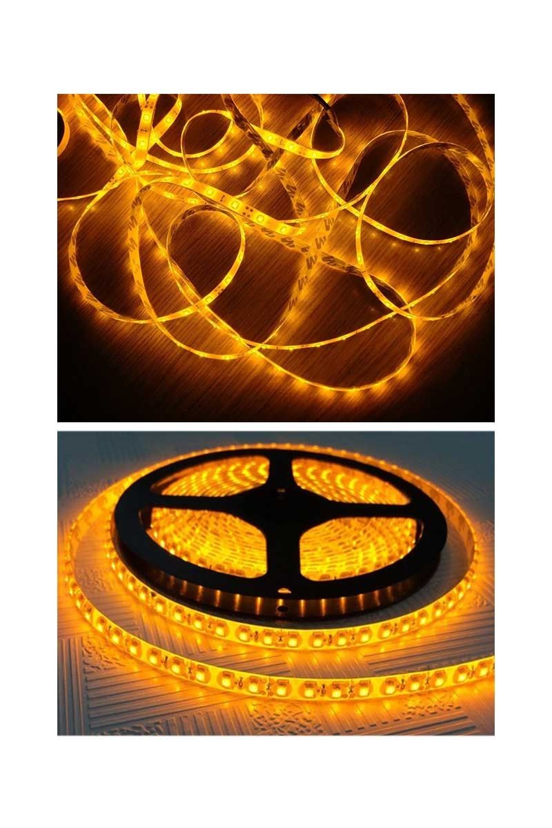 Led Şerit Çipli Amber Renk 8 Cata CT-4485