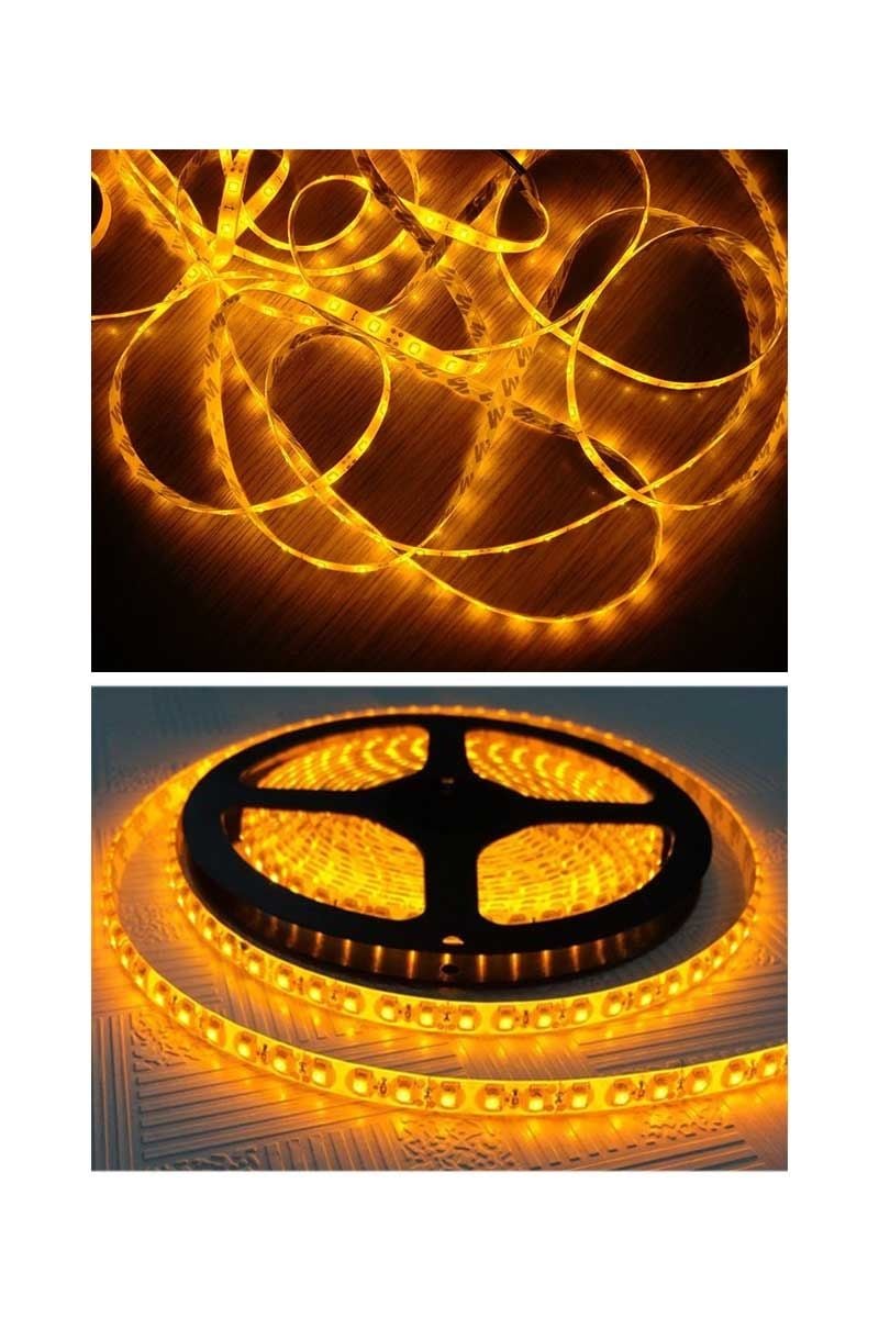 Led Şerit Çipli Amber Renk 8 Cata CT-4485