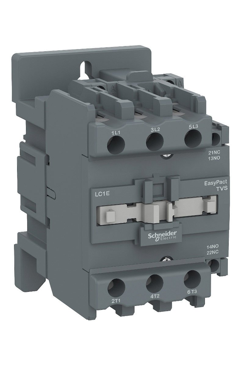 Kontaktörtör  220VAC 22kW 1NK+1NA Schneider LC1E50M5