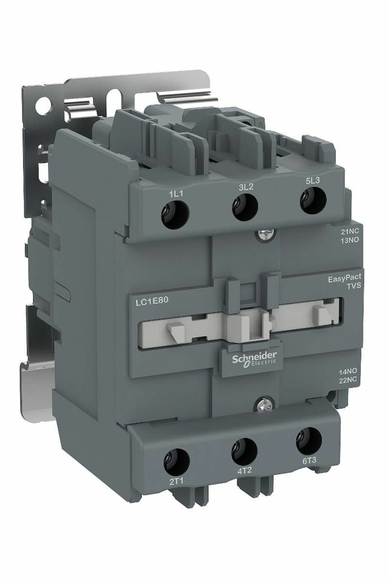 Sch Easypact Kontaktörtör 80A 220Vac 1Na1Nk Schneider LC1E80M5