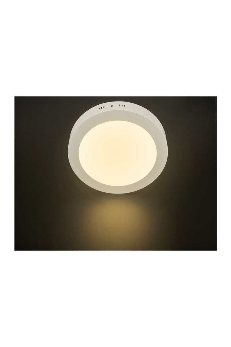 Sıva Üstü Led Panel Yuvarlak Günışıgı 18W Cata CT-5233G